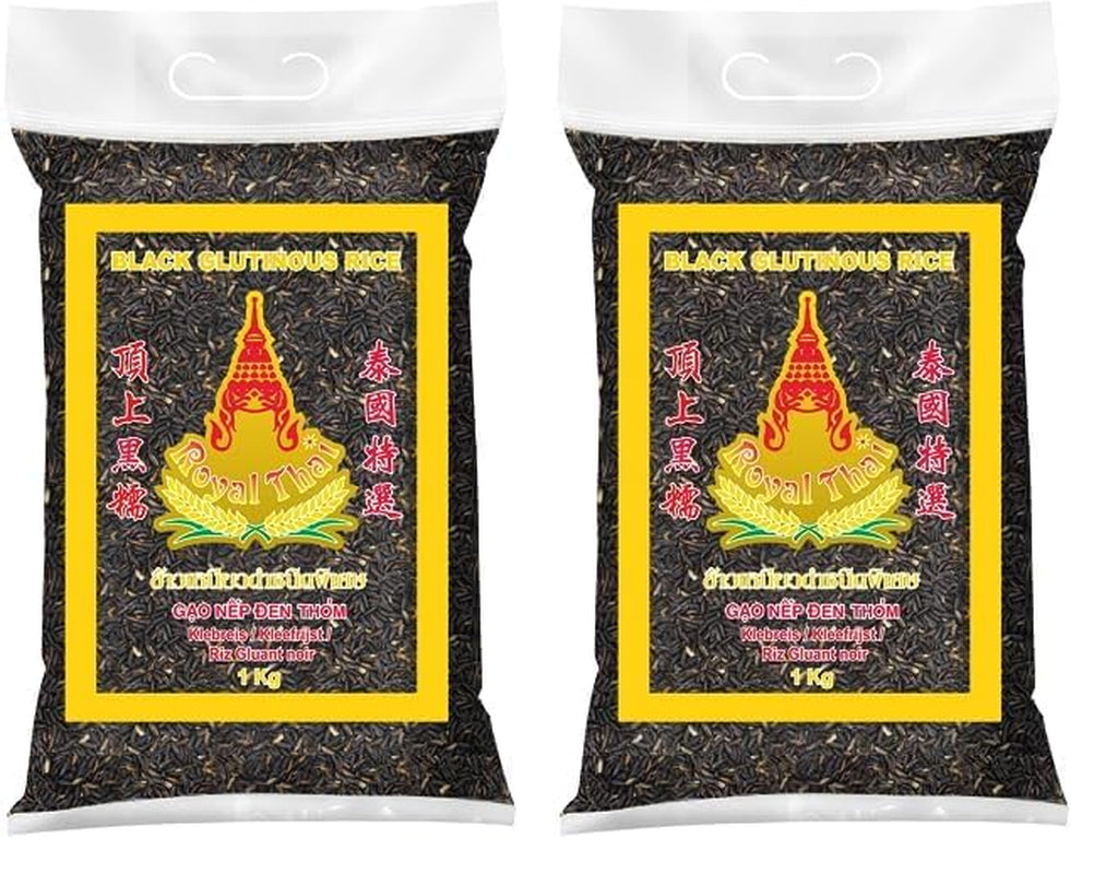 ROYAL THAI RICE - Zwarte kleefrijst - 1 x 1 KG