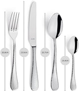 Amefa Sierra bestekset 6 personen | 24-delige roestvrijstalen 18/10 keuken Naty Shop