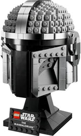 LEGO Star Wars Mandalorian helmmodel, collectie kamerdecoratie en een prachtig cadeau voor volwassenen, bouwpakket, mannen, vrouwen, moeder, vader, cadeau-idee voor de collectie 75328 Bouwsets Besuche in LEGO-Store