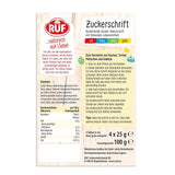 RUF, glazuur voor het schrijven op taarten, koekjes, cakes, glutenvrij, vegan, 4 x 25 gram Glazuren en Decor Naty Shop