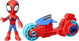 SPIDEY en ZIJN GEWELDIGE VRIENDEN Marvel Spidey motorfietsfiguurspeelgoed voor jongens en meisjes vanaf 3 jaar Actiefiguren Naty Shop Standaardtitel