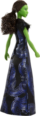 Mattel Wicked: for Good zingende Elphaba modepop van Universal Pictures met afneembare, op film geïnspireerde outfit zingt "for Good" in het Engels, JFM09