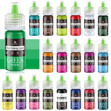 Vloeibare kleurstof, 10 ml Naty Shop 6 ml (set van 20 stuks)