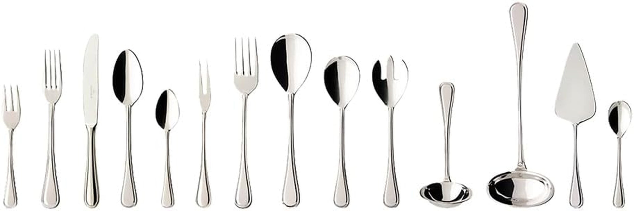 Villeroy En Boch Neufaden Merlemont Bestek voor maximaal 12 personen, 70-delig, roestvrij staal Keuken Naty Shop
