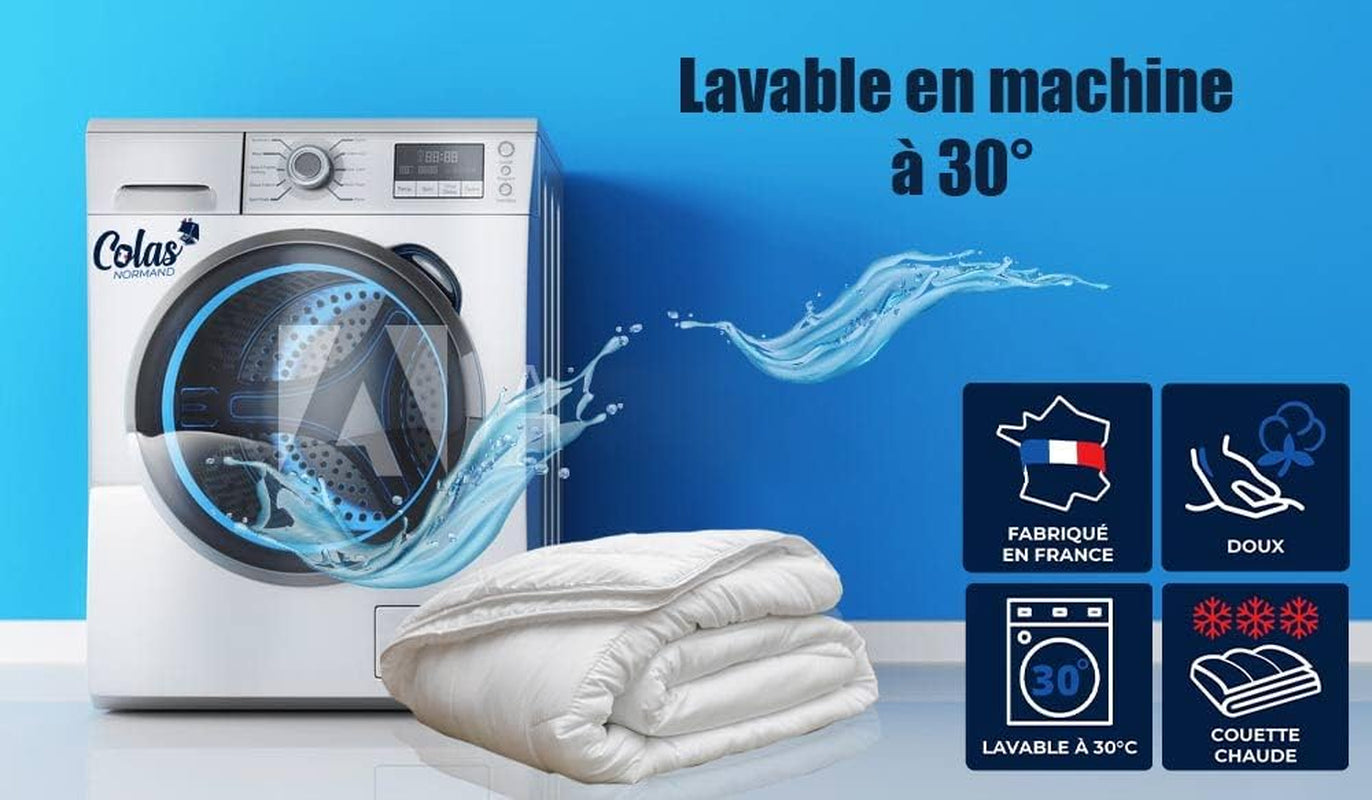 Dekbed 240 X 220 Cm | Biologisch katoen en merinowol | Warm Machinewasbaar op 30 °C Dekbedden en dekbedden Naty Shop