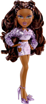 BRATZ Pop Starz Sasha – Modepop met sleutelhanger, outfit en muzikale accessoires om te verzamelen