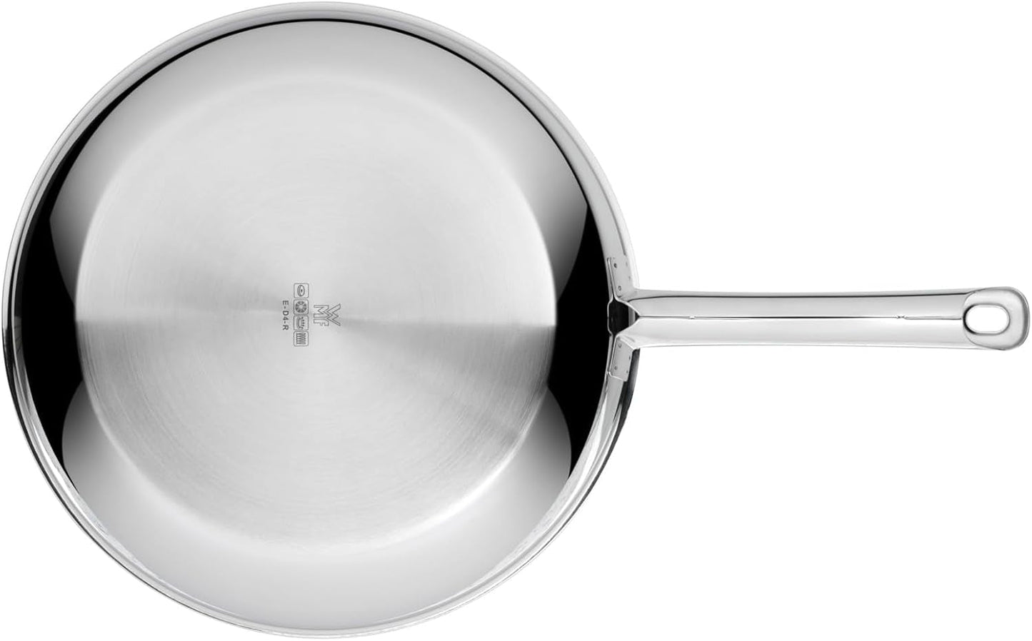 WMF Profi Resist inductiepan 24 cm, materiaal met meerlaagse coating, honingraatstructuur, roestvrijstalen handgreep, ovenvaste potten en pannen Naty Shop