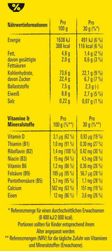 Nesquik Choco Waves, knapperig ontbijt met chocoladegolven, 330 gram Cereals Naty Shop
