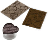 Silikomart 22.166.77.0165 CKC06, Chocoladevormenset en keukenuitsteker Naty Shop
