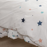 Beddengoedset voor kinderen, omkeerbaar, Sterren Beddengoed - kinderen Naty Shop