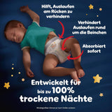 Pampers Night Pants luiers maat 6, 138 stuks, 13kg-19kg, bieden extra bescherming gedurende de hele nacht.