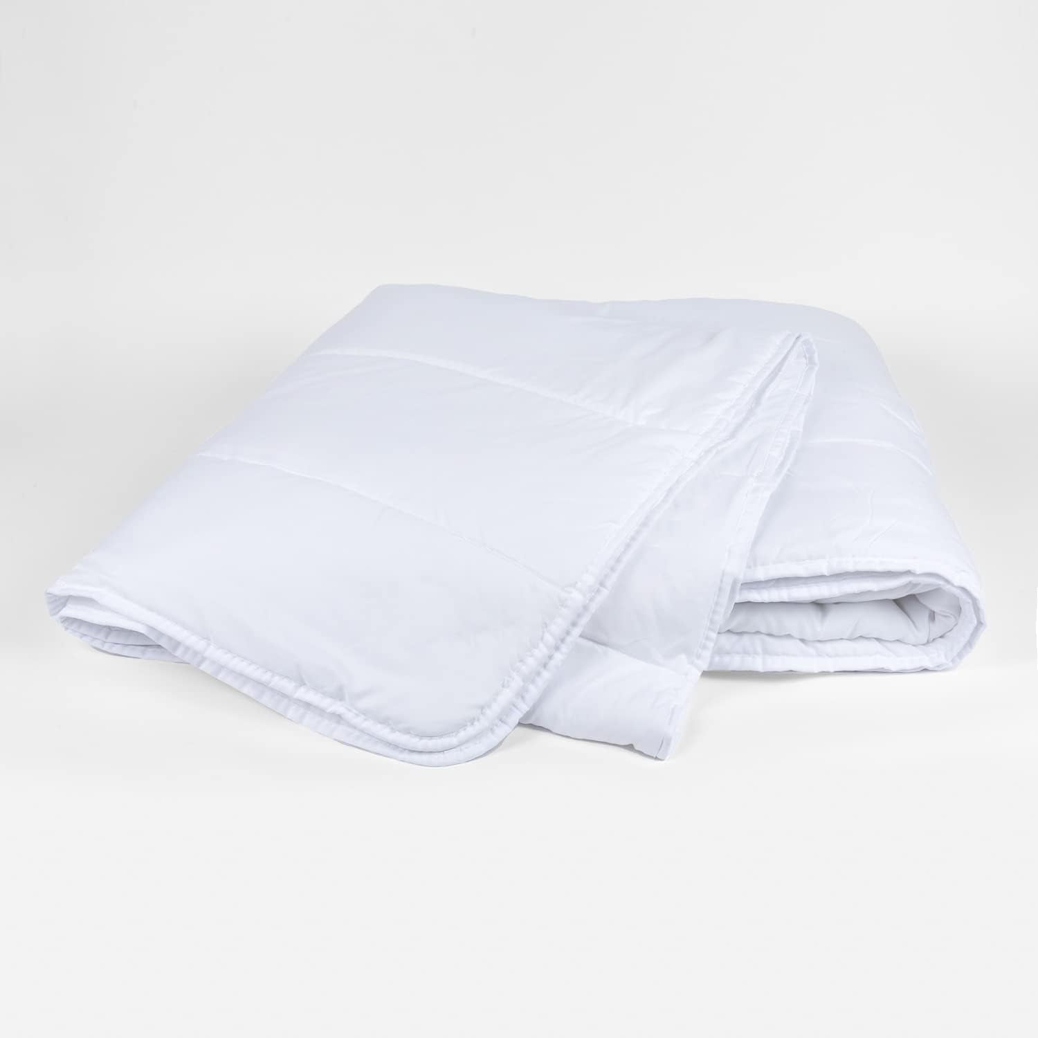 Pikolin Home dekbed, vezel, wit, Bed 135/140-220 X 220 Cm, 2 dekbedden en dekbedden Naty Shop