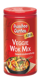 Bamboo Garden - Veggie Wokmix Würzmischung | Veganistische, natuurlijke ingrediënten | 40 g per dosis