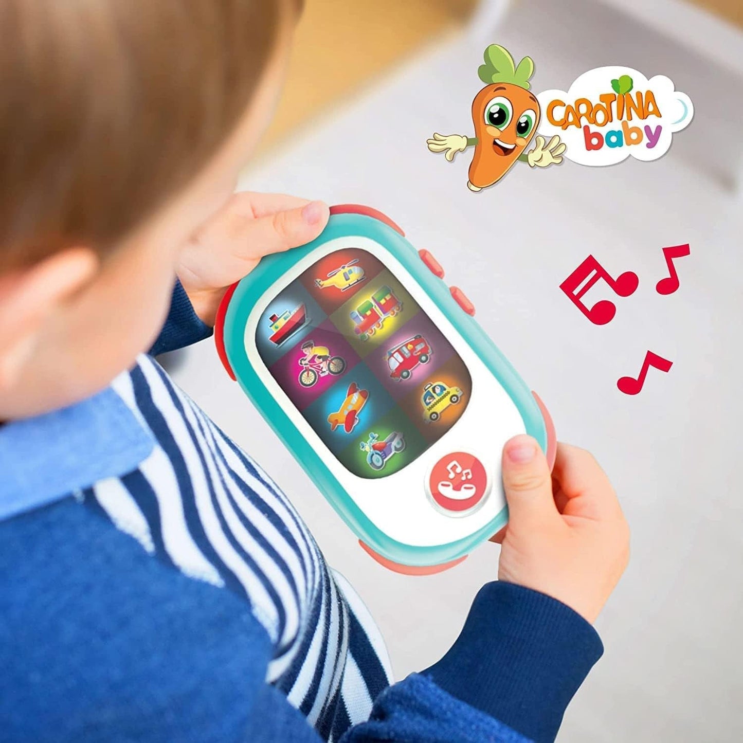 Liscianigiochi 95032 Carotina Baby-smartphone LED, Niet van toepassing, S Jucarii Bebe Naty Shop