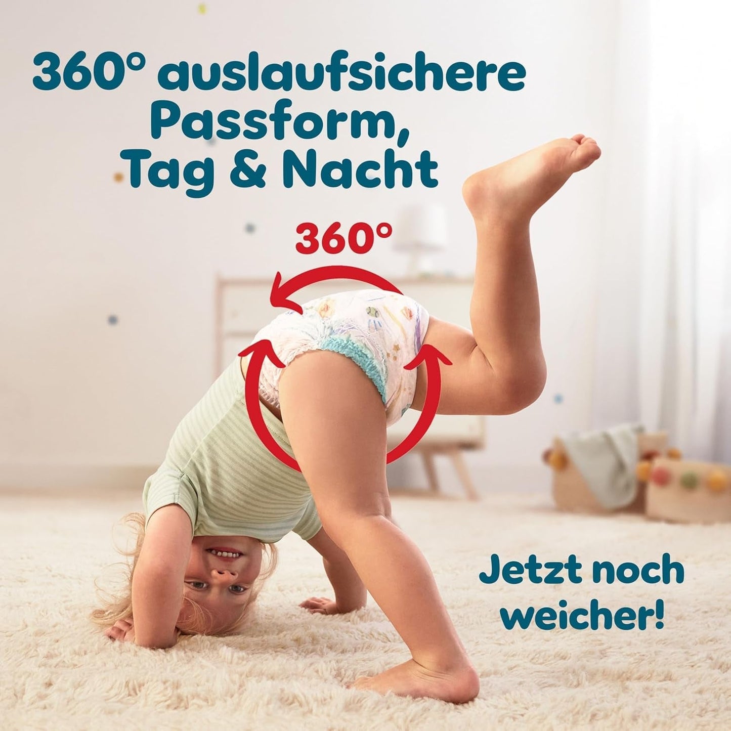 Pampers Baby-Dry Pants Größe 5, 160 Stück, 11kg-17kg, 360° auslaufsichere Geschikt voor dag en nacht
