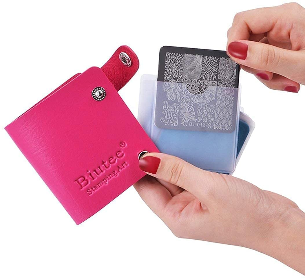 Biutee Nail Stamper 30-delige nagelstempelset nagelsjabloon nagelstempel dieren bloemen afbeeldingen nagelstempelplaat met 2 stempels 2 schrapers nageldesign accessoires Franse nagelstempel