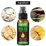 Haargroei, Anti Haaruitval, Haargroeispray, Haaruitval en Haarbehandeling, voor dunner wordend haar, Bevordert dikkere, vollere en snellere haargroei, 60ml Haarverzorging Naty Shop