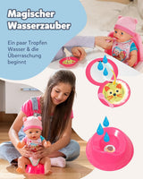 BABY Born Emma - babypop 43 cm - 10 functies inclusief accessoires en matras - Werkt volledig zonder batterijen - Geschikt voor kinderen vanaf 3 jaar