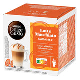 NESCAFÉ DOLCE GUSTO Latte Macchiato Caramel Kaffeekapseln 3er-pakket (3 x 16 Kapseln)