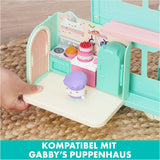 GABBY'S DREAMWORKS POPPENHUIS - Deluxe kamer, Cakey Confectionery, Kuchi Kitchen (Roemeens: Cakey), 3 meubels en 2 verrassingsdozen met accessoires, geschikt voor kinderen vanaf 3 jaar