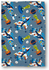 Character World Officiële Lego® City Fleecedeken, superzacht, warmblauw plaid, Cityspace-ontwerp, perfect voor slaapkamers, kamperen en slapen, 100 x 150 cm bedden en dekens Besuche den Character World-Store Meerkleurig 100 x 150 cm