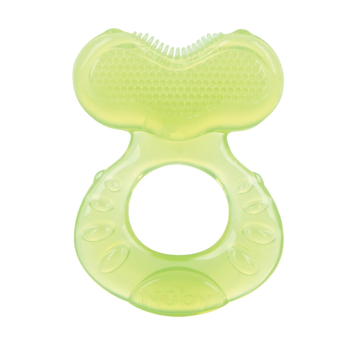 Nuby - 3-traps bijtringen - 3 bijtringen voor tandvleesstimulatie en verlichting van tandjespijn - Baby-bijtspeeltje - BPA-vrij - 3+ maanden