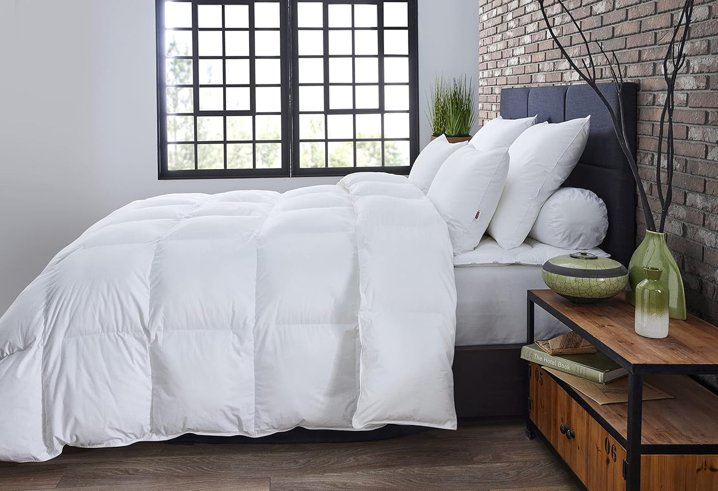DODO dekbedovertrek, katoen, wit, 140/200 Dekbedden en quilts Naty Shop