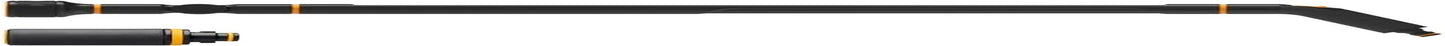 Fiskars waterrad waterslangset met 2 slangaansluitingen en kraanaansluiting, universele maat, torsiestijfheid niveau 4 (van 5), 1,8 m, Ø1,3-1,5 cm (1/2-5/8"), zwart/oranje/blauw, 1057621
