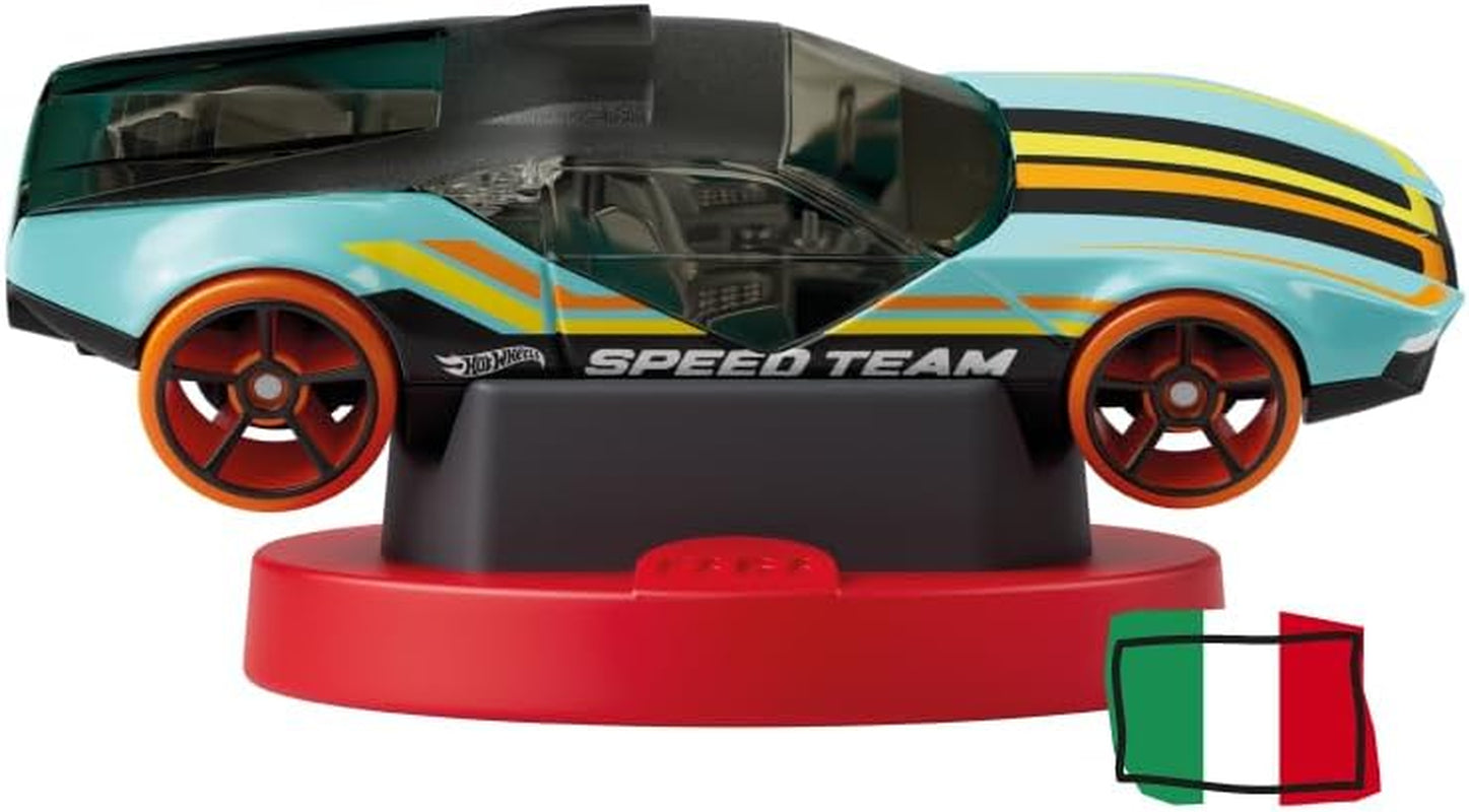 Hot Wheels dinosaurusaanval geluidsfiguur - verhalen en geluidsverhalen voor jongens en meisjes van 3-5 jaar, speelgoed met educatieve inhoud, Italiaanse versie Jucarii Bebe Naty Shop Standaardtitel