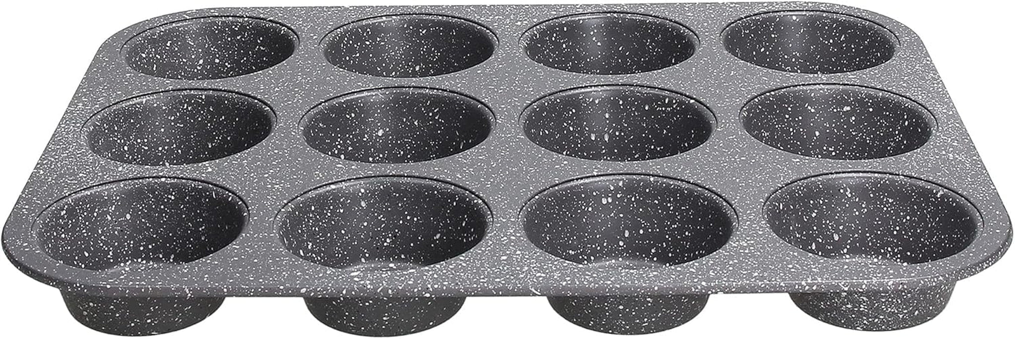 Pure Roq Muffinform Für 12 Muffins, Aluminium, Schwarz Vormen en bakplaten Naty Shop Muffin-Blech