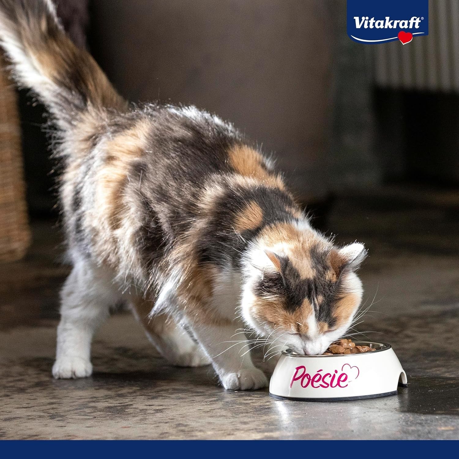 Vitakraft Poésie Délice, Nassfutter Katze, Katzennassfutter in saus, met kip, Vorratspackung, ohne Zusatz von Zucker en Getreide (23x 85g)