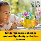 LEGO Creator 3In1 bloemensproeierset, kinderkamerdecoratie, bouw een sproeier met een boeket bloemen, rubberen laarzen of 2 speelgoedvogels, creatief cadeau voor meisjes en jongens vanaf 8 jaar 31149 Bouwsets Besuche den LEGO-Store