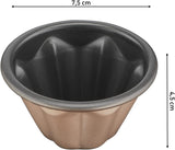 Tefal Creabake J3089304 3 Stück Brioche-Backform Antihaft-Beschichtung, Leicht Entnehmbar, Stapelbar, Einfache Austellung, Backform Vormen en bakplaten Naty Shop