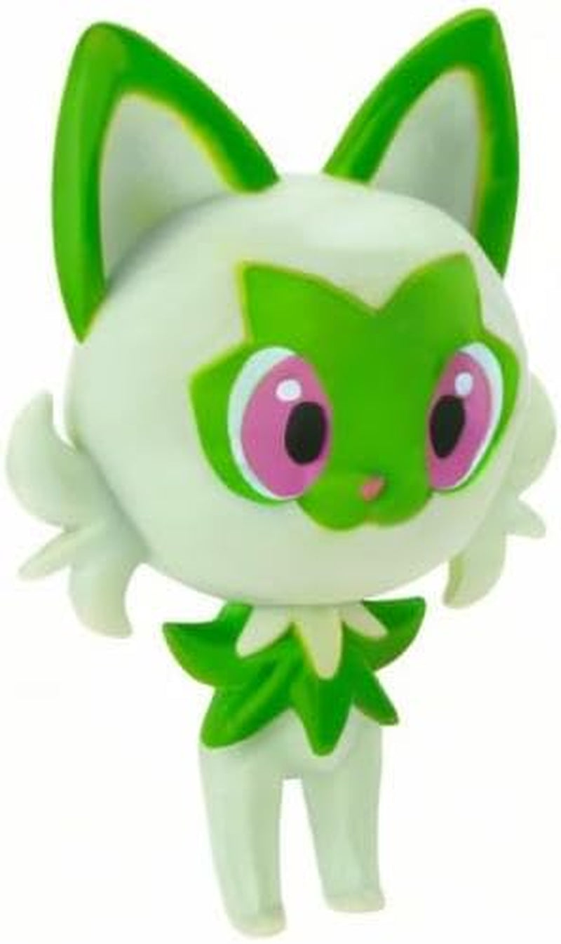 Pokémon PKW3402 - Battle Figure Multipack - 4-pack met Pikachu, Croc, Kwaks, Felori, officiële gedetailleerde figuren, elk 5 cm Actiefiguren Naty Shop