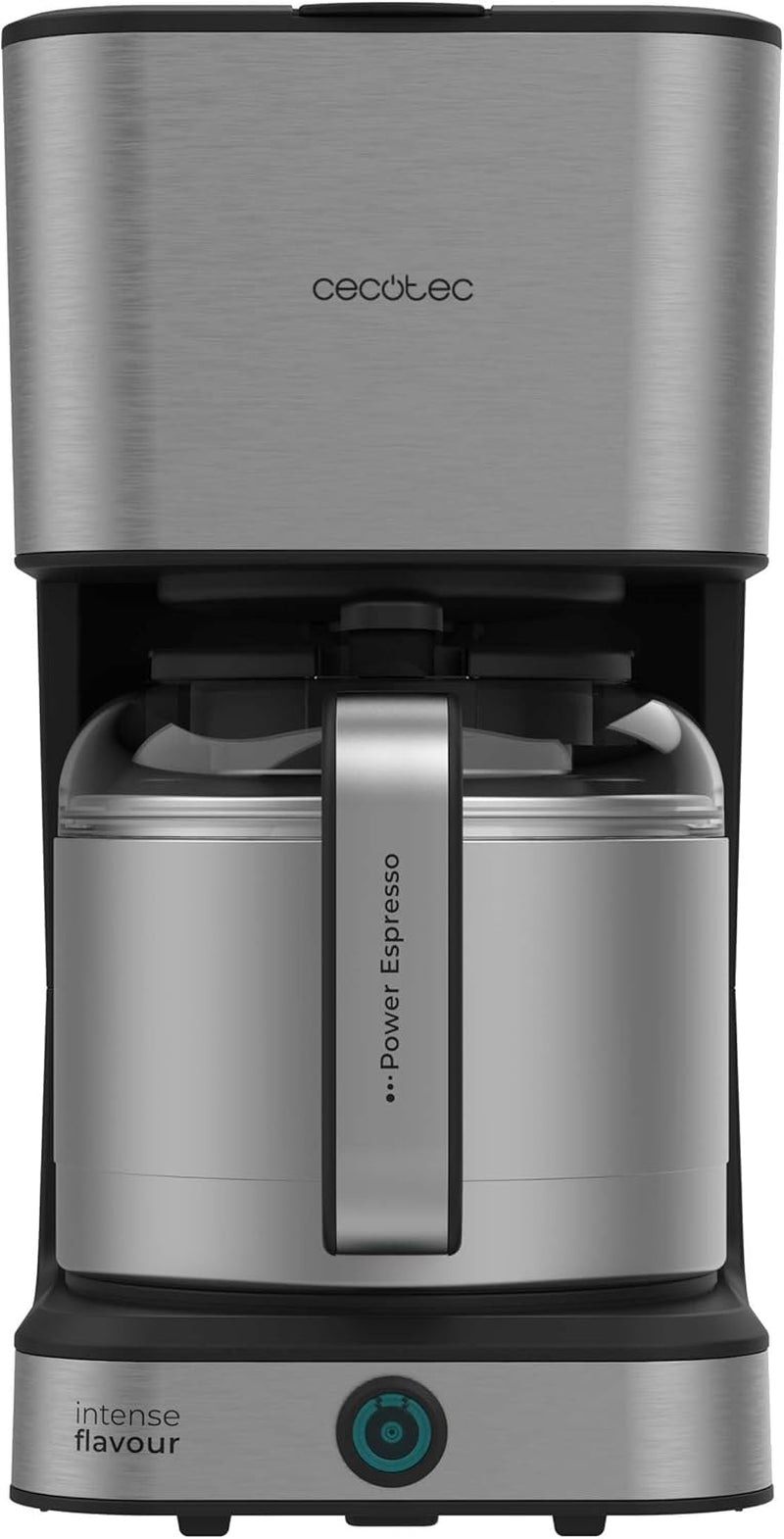 Cecotec Coffee 66 Drop & Thermo-drip koffiezetapparaat, 950 W, 1,2 l, 10 kopjes, ExtremeAroma-technologie, anti-druppelfunctie, waterniveau-indicator, herbruikbaar hoofdfilter, bescherming tegen oververhitting