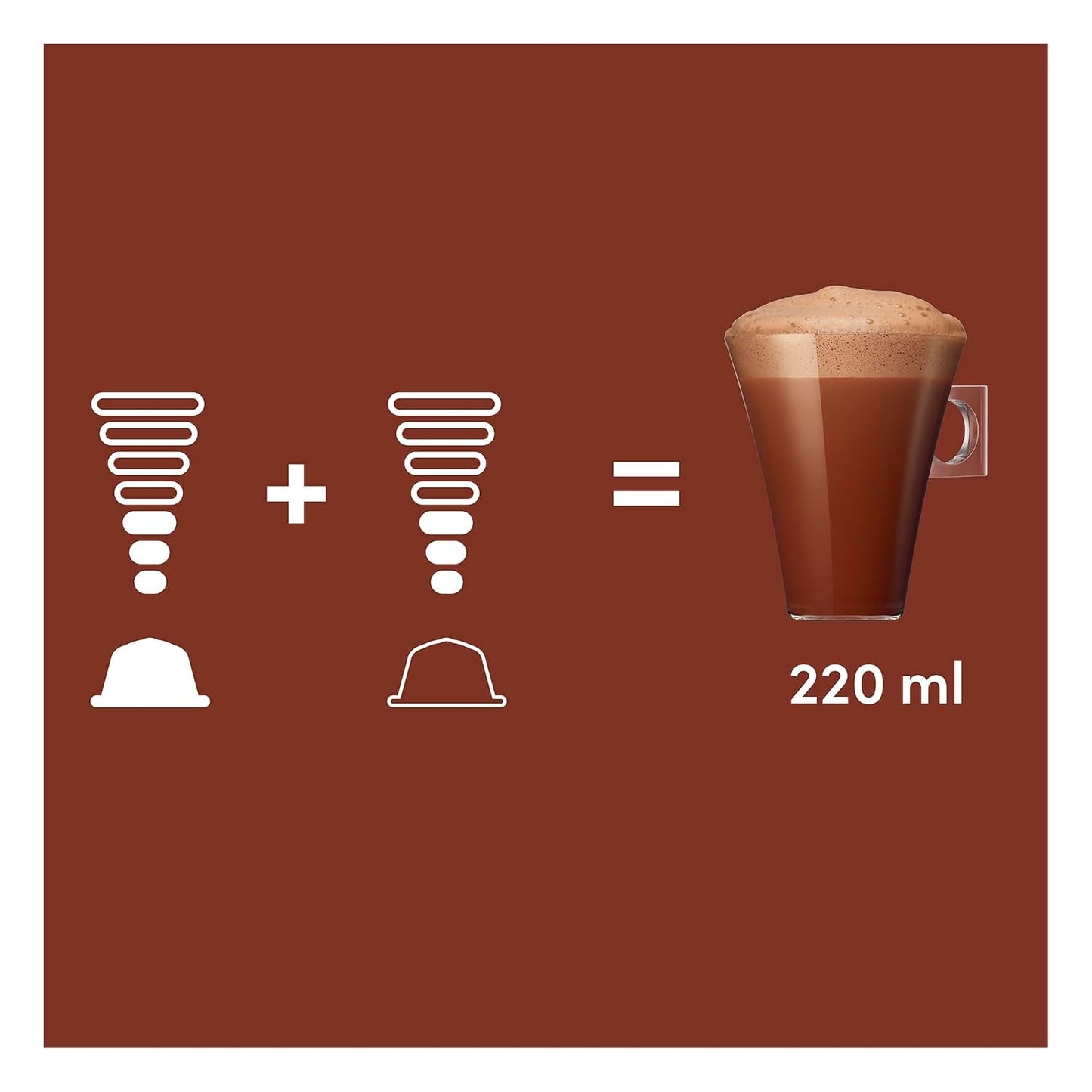 NESCAFÉ DOLCE GUSTO Chococino Kakaokapseln 3er-pakket (3 x 16 Kapseln)