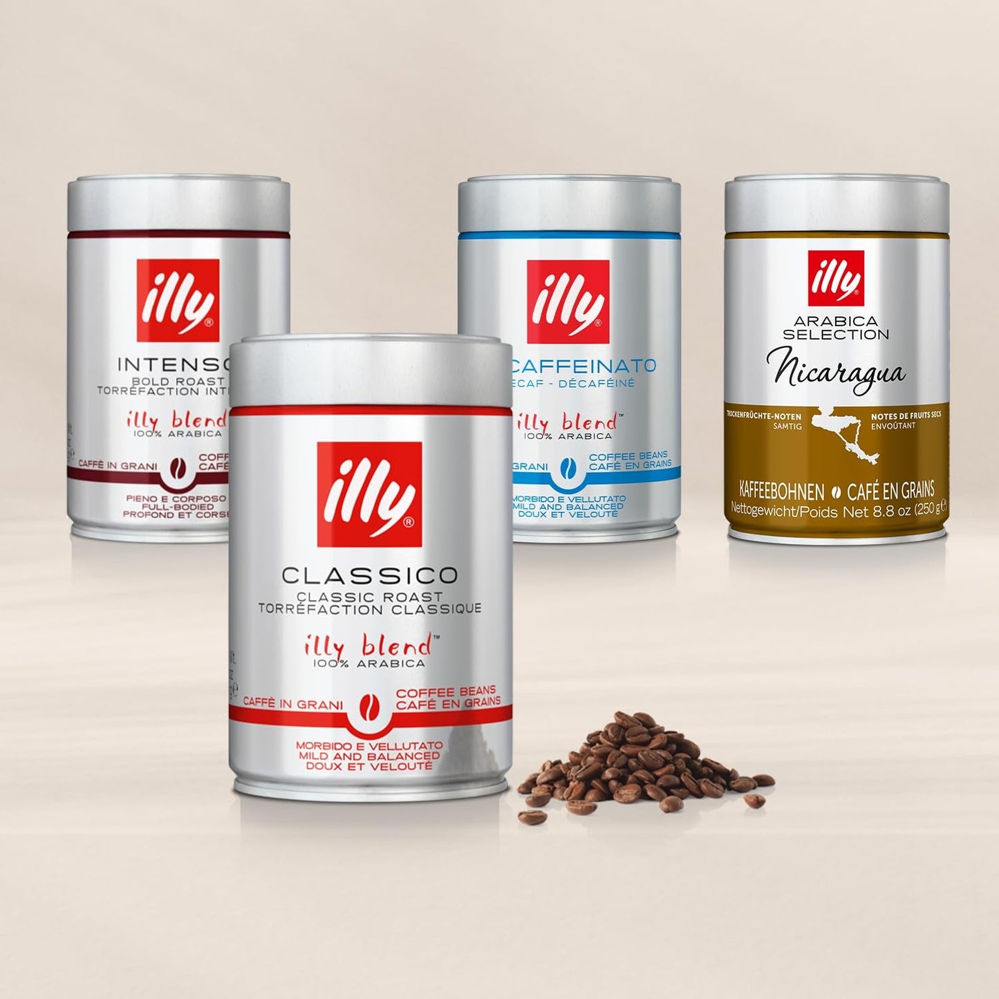 Illy Arabica Selection Guatemala koffiebonen om te malen, doos 250g