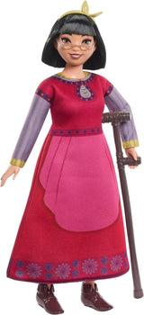 Mattel Disney Wish Dahlia van Rosas pop en accessoires, gelede modepop, HPX24