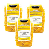 - Pasta di Mais Giallo Biologica Italiana Glutenvrij, Formato Penne - glutenvrije pasta, 100% farina di mais giallo biologisch, veganistisch, confezione da 3 pacchi da 350 g
