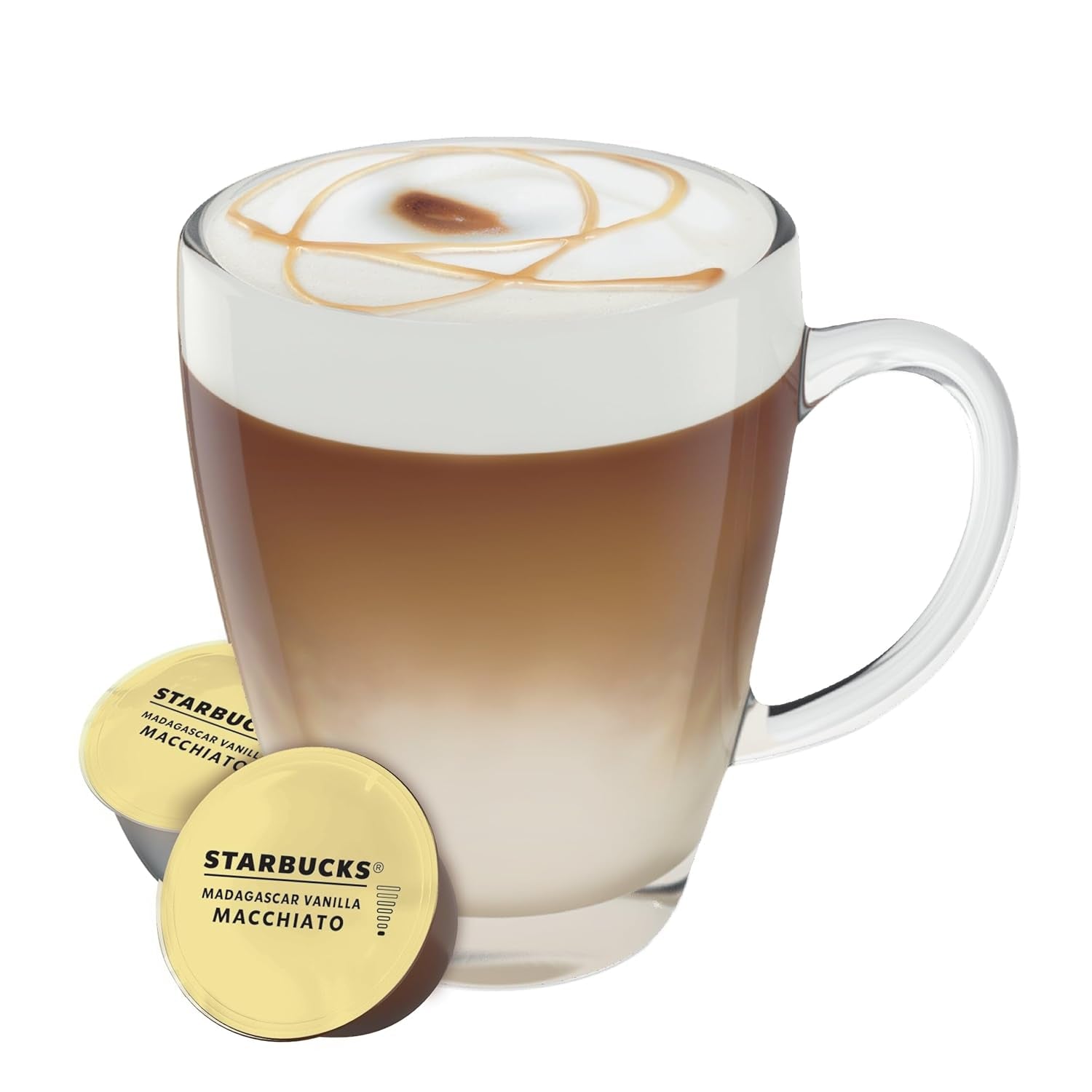 STARBUCKS Vanille Macchiato van Nescafé Dolce Gusto Kaffeekapseln 6 x 12 (72 Kapseln)