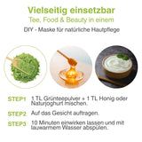 Bohyang Garden Matcha Poeder 100g – Premium groene thee uit Zuid-Korea | Fijngemalen en rijk aan traditie | Voor lattes, smoothies, bak- en persoonlijke verzorgingsrituelen | Matchapoeder in hersluitbaar zakje