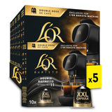L'OR Barista Kaffeekapseln Ristretto, exclusief voor L'OR Barista Maschinen, 5er Pack, 5 x 10 Kapseln