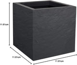 Antraciet grijze pot 30 cm