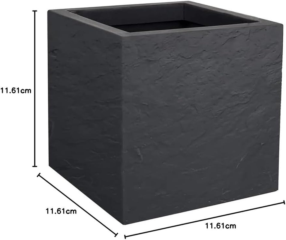 Antraciet grijze pot 30 cm