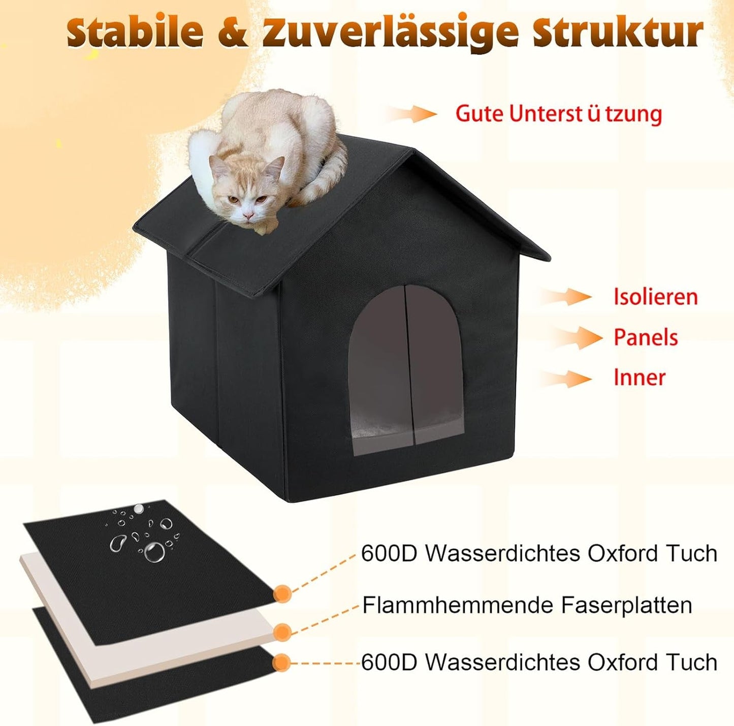Dekens en meubels, Huisdieren, Grotten & Huizen, Katten, Kattenbedden, Katten - bedden, matrassen