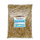 Biologische Omega Zadenmix 3 kg (mengsel van pompoen-, zonnebloem- en lijnzaad), een mix van 3 hele rauwe oliezaden, rijk aan eiwitten, vezels en omega-3-vetzuren