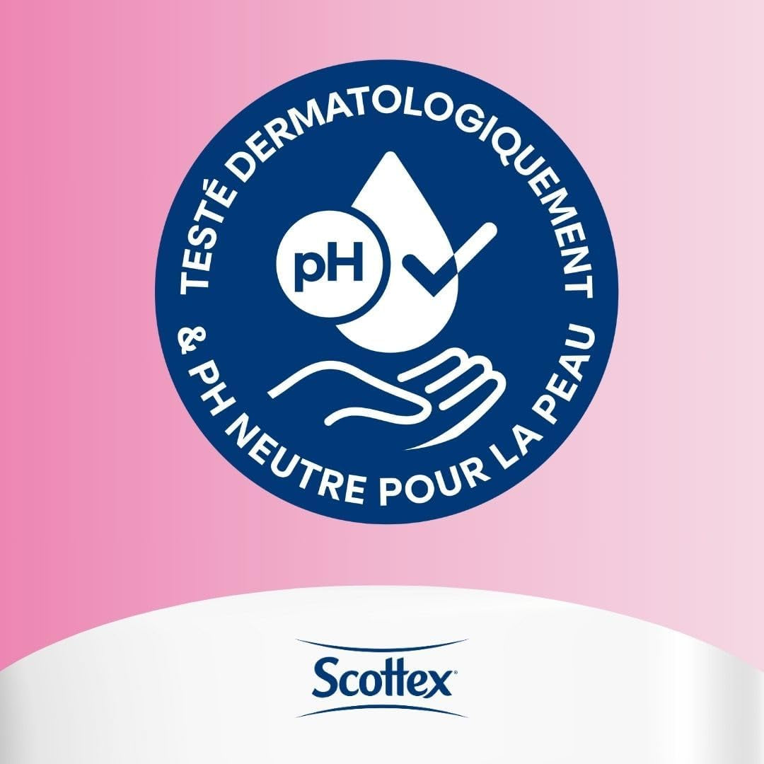 Gevoelig nat toiletpapier, 38 diensten (38 diensten X 12 pakken, 456 diensten in totaal)
