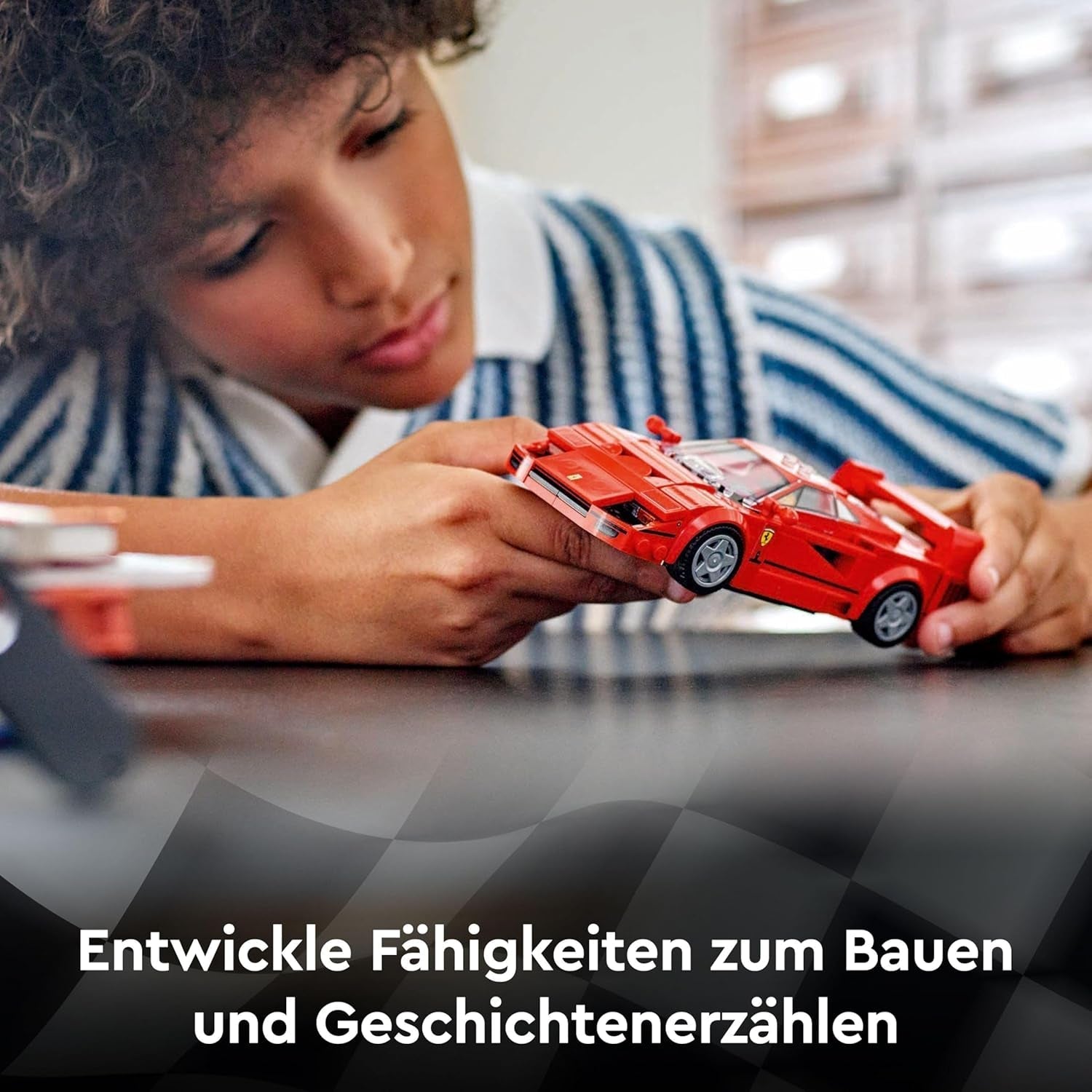 LEGO Speed Champions Ferrari F40 supersportwagen, speelset met bouwbare speelgoedauto en minifiguurbestuurder, verzamelbouwset voor kinderen, cadeau voor jongens en meisjes 76934 Bouwsets Besuche in LEGO-Store