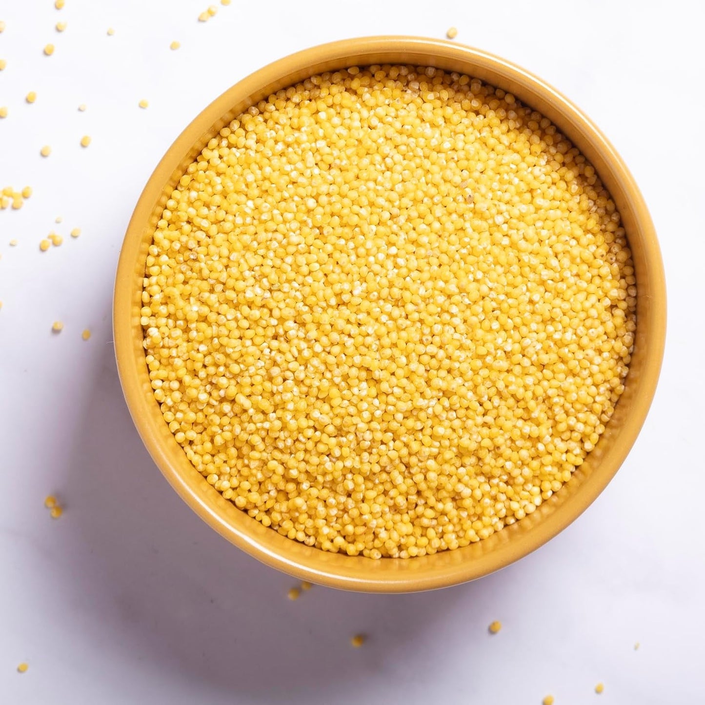 Gierst biologisch Volkoren Aarde 2 kg | Niet-GMO | Veganistisch | Rijk aan vezels | Gecertificeerd biologisch