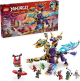 LEGO NINJAGO Lightbow Dragon - speelgoed met 8 minifiguren en een Spinjitzu-wiel - interactief ninja-bouwspeelgoed voor jongens en meisjes vanaf 9 jaar - cadeau-idee voor fans 71836 Bouwsets Besuche in LEGO-Store Standaard titel
